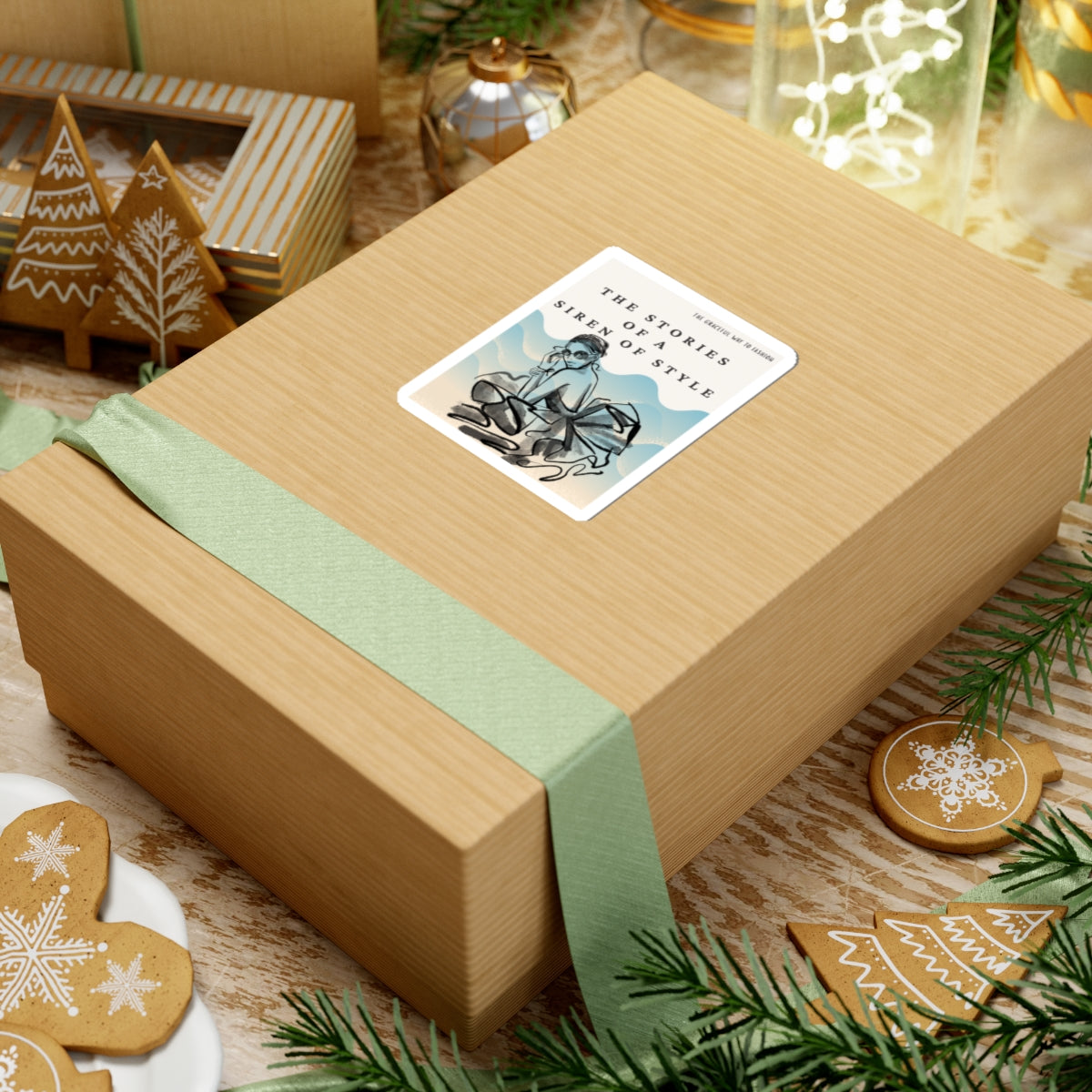 Chic Fashion Kiss-Cut Stickers | Stylish Décor for Laptops, Journals, Gifts, and More!