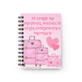 Colorful Emotional Baggage Journal, Cute Spiral Notebook for Girls, Travel Diary, Self-Reflection Planner, Gift for Friends