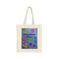 Rhinestone Rage Travel Tote Bag – Colorful Gem Print Canvas Tote