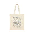 Out of Office Sea Life Travel Tote — Cotton Canvas Beach Bag