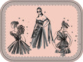 Red Carpet Print Double Zipper Jewelry Box