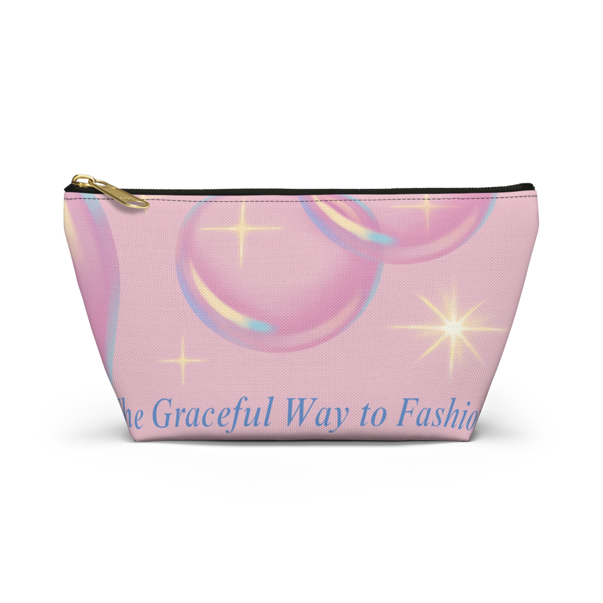 Pastel Bubbles Accessory Pouch | Makeup Bag | Gift for Her | Storage Pouch | Heart Design