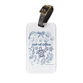 Out of Office - Themed Luggage Tag, Vacation Accessory for Travelers, Out of Office Travel Tag, Nautical Luggage Identifier, Summer Getaway Gift