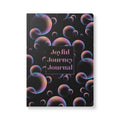 Joyful Journey Trip Journal — Softcover Notebook with Iridescent Bubble Design