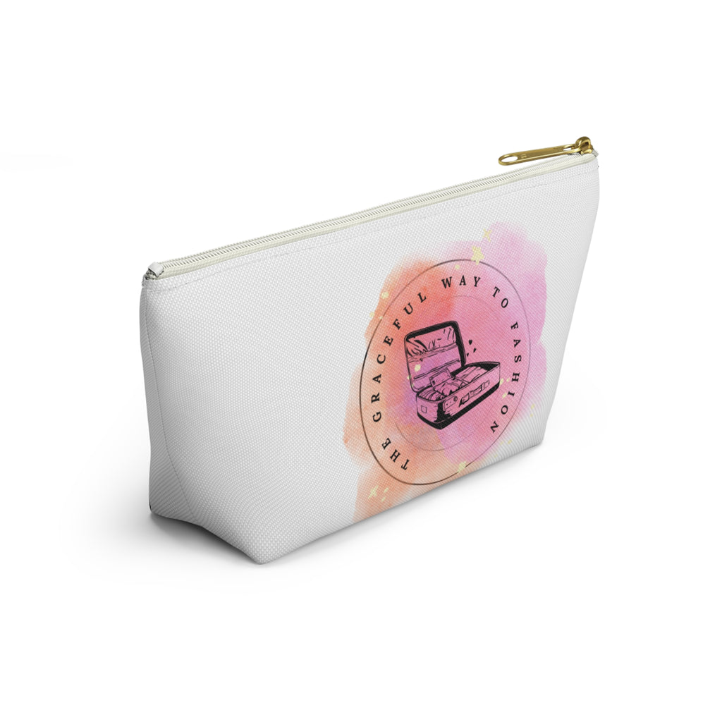 Stylish Accessory Pouch - The Graceful Way to Fashion, Makeup Bag, Travel Organizer, Gift for Her, Trendy Clutch