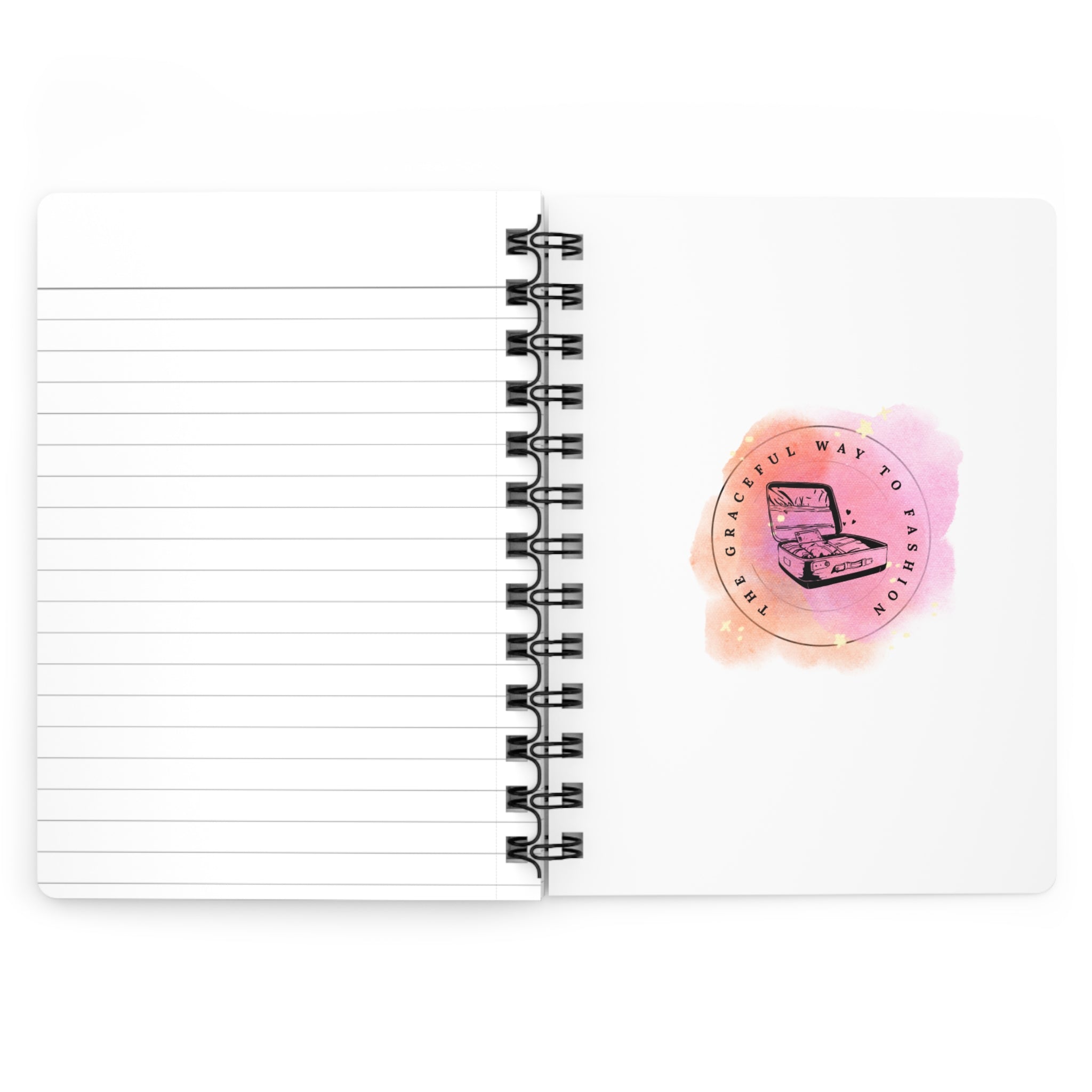 Bloom Baby Spiral Notebook — Floral Watercolor Journal for New Moms, Pregnancy & Baby Shower Gift