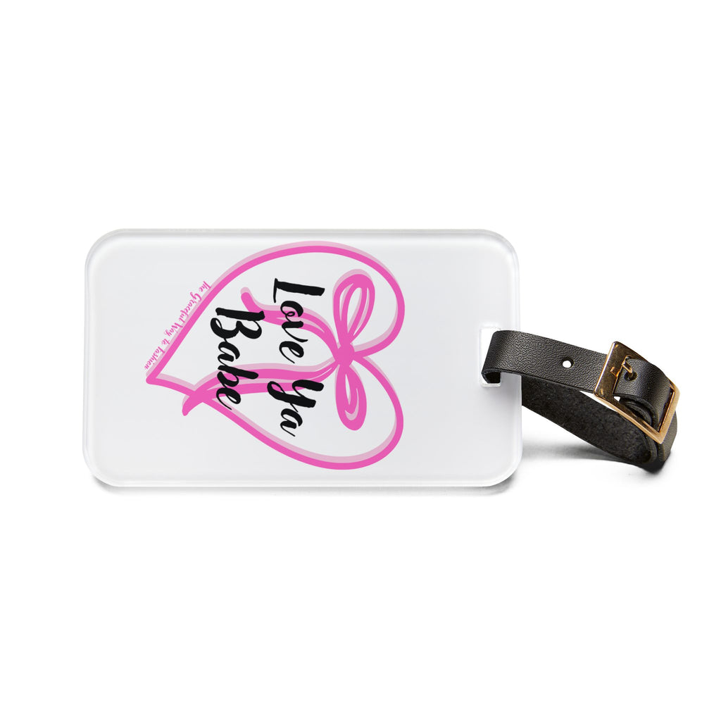 Heartfelt Love Luggage Tag - Perfect Gift for Travelers, Couples, Lovebirds, Cute Travel Accessories