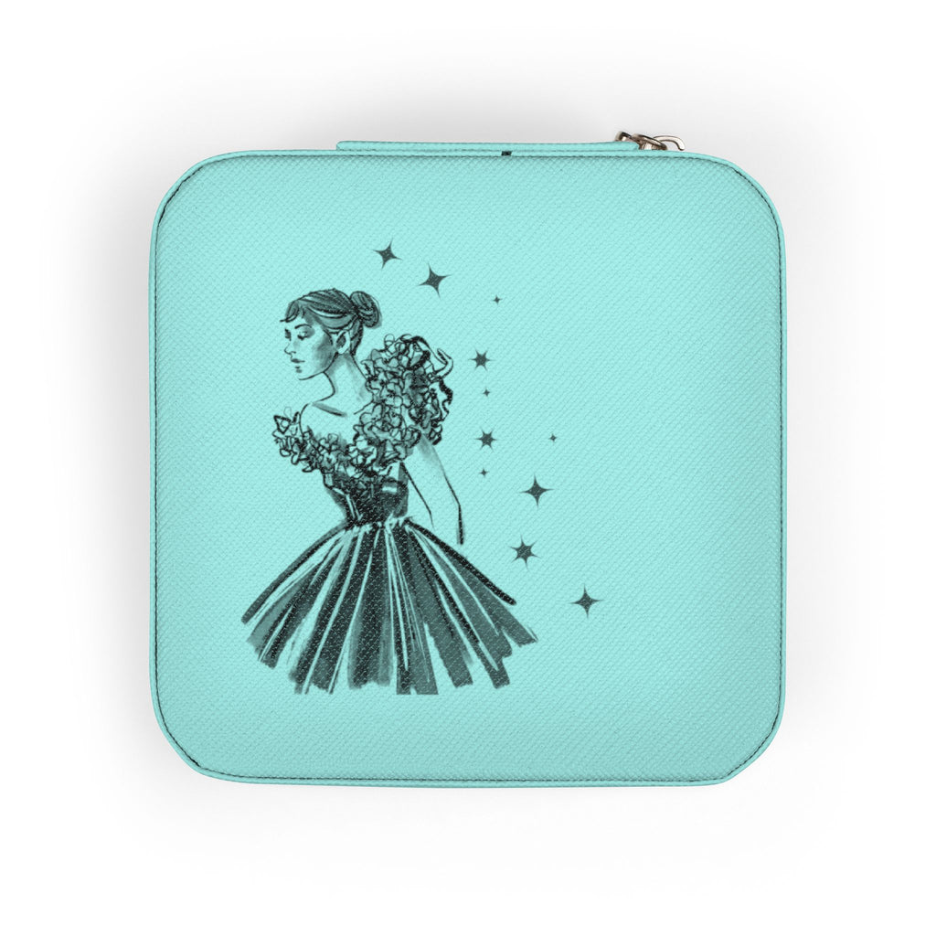 Dreamy Fashion Print Jewelry Travel Case