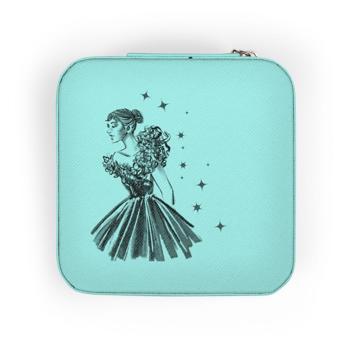 Dreamy Fashion Print Jewelry Travel Case