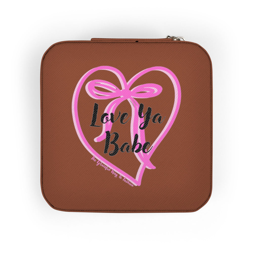 Love Ya Chic Jewelry Travel Case for Stylish Adventures, Organizer for Earrings, Necklaces, Bracelets, Valentine's Day Gift, Travel [...]