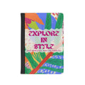 Explore in Style Passport Cover — Tropical Leather Travel Passport Holder