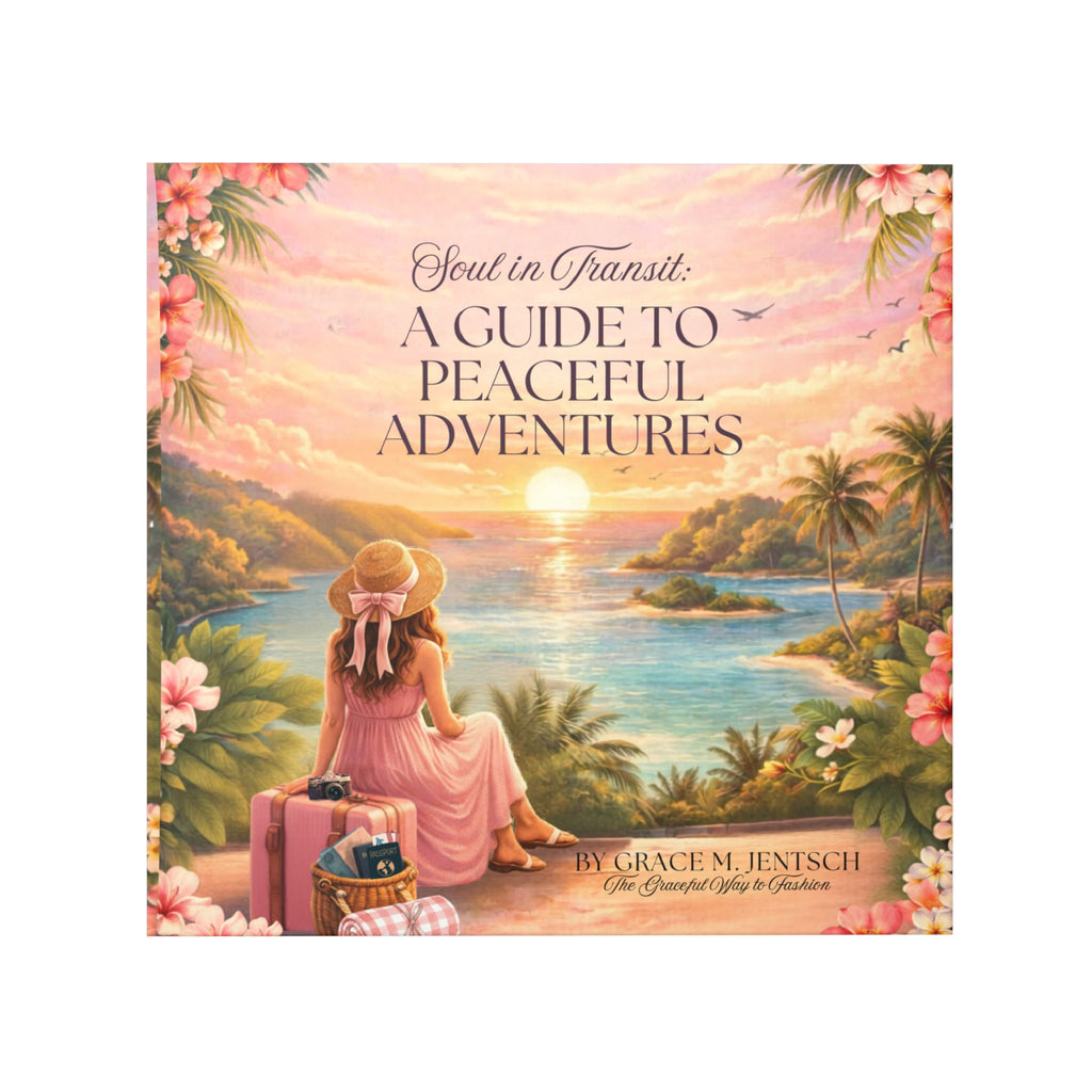 Hardcover: Soul in Transit: A Guide to Peaceful Adventures Book – Gifts for Her & Travel Gifts
