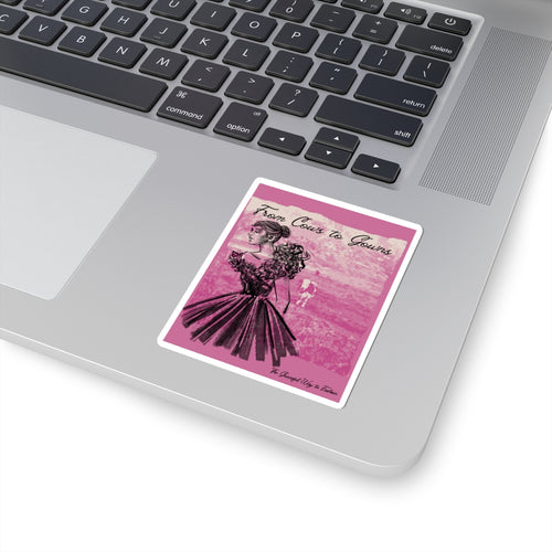 Chic Farmhouse Kiss-Cut Stickers | Perfect for Journals, Laptops, Decor, Gift Tags, & Crafting