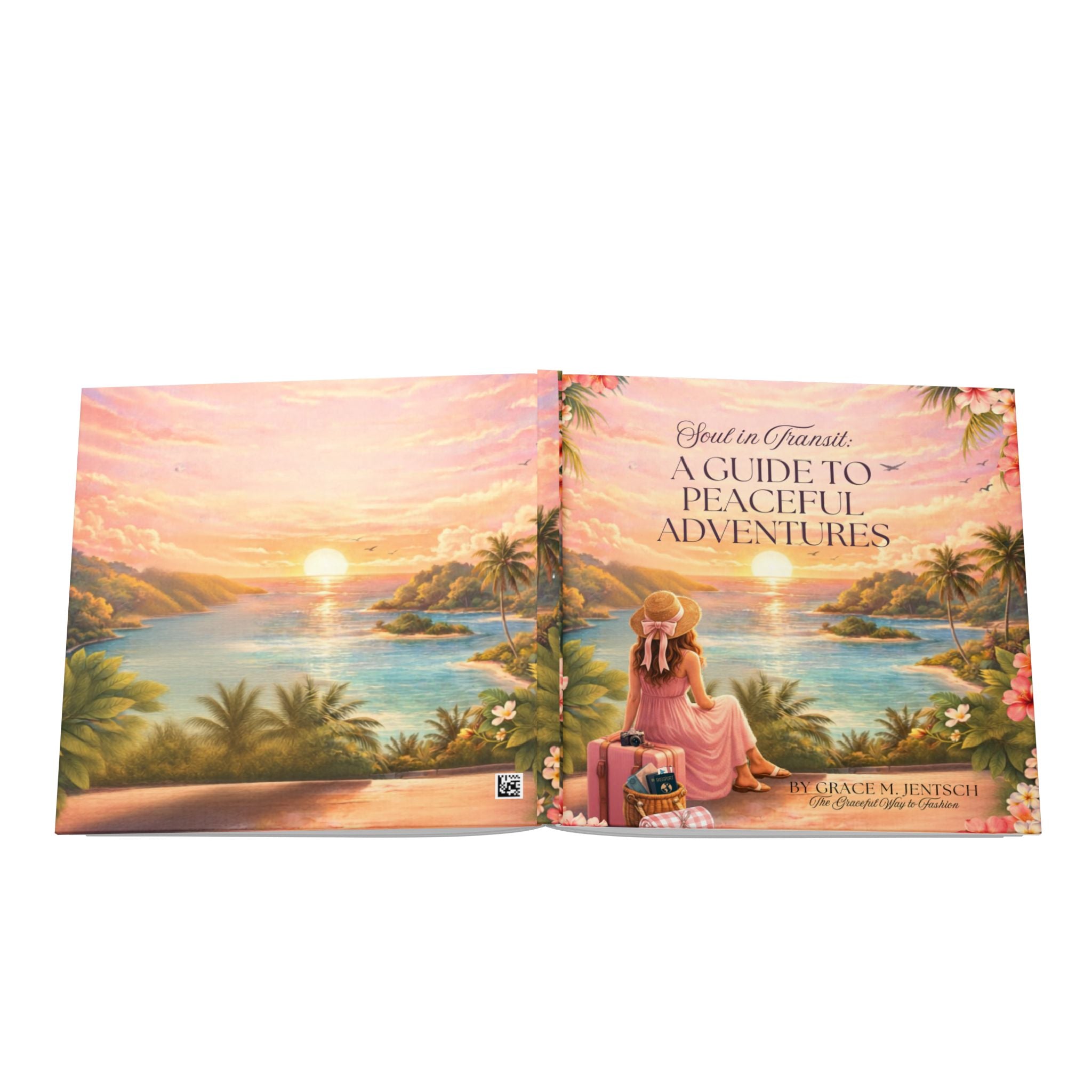 Hardcover: Soul in Transit: A Guide to Peaceful Adventures Book – Gifts for Her & Travel Gifts