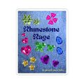 Rhinestone Rage Kiss-Cut Stickers - Glam Decorative Art, Scrapbooking, Journaling, Gift Ideas, DIY Projects, Party Favors