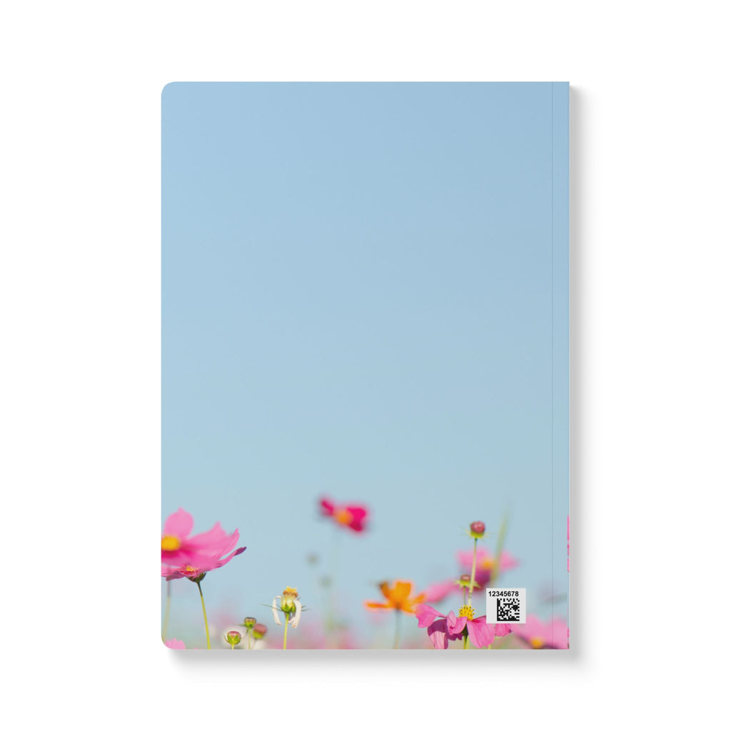 Softcover Trip Journal — "Iconic Looks & Beautiful Moments" Floral Notebook for Memories & Daily Notes
