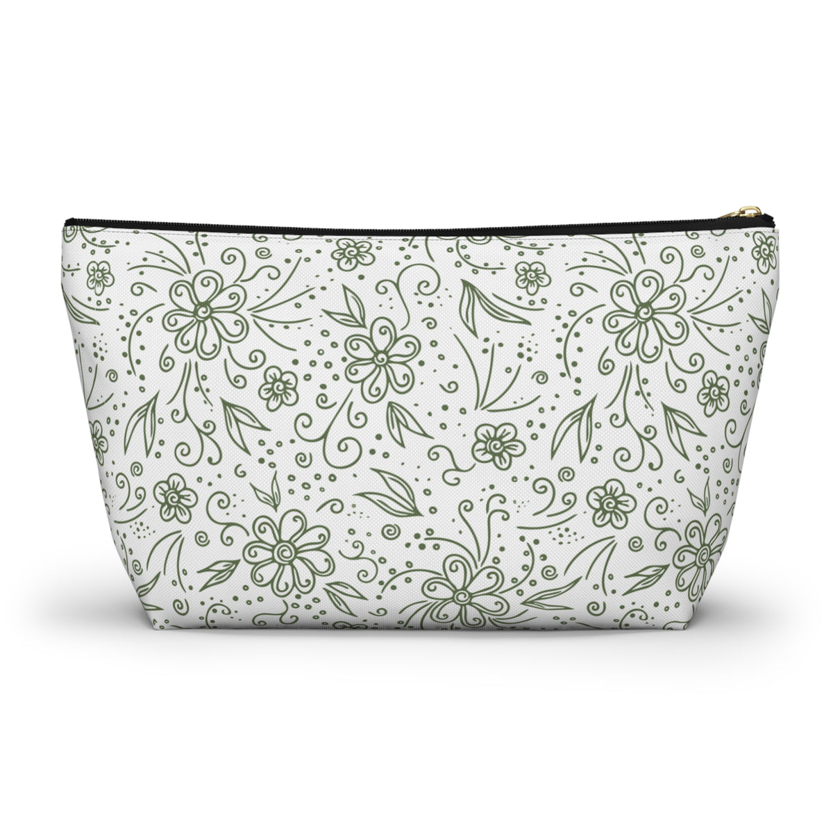 Botanical Accessory Pouch w T-bottom