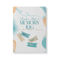 Memory Log Trip Softcover Journal — Travel Ticket Keepsake Notebook