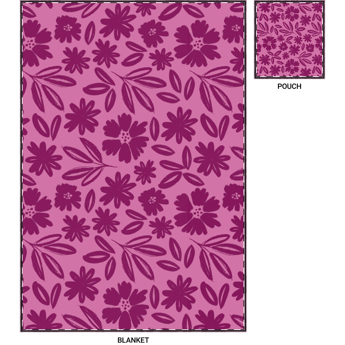 Travel Blanket with Pouch