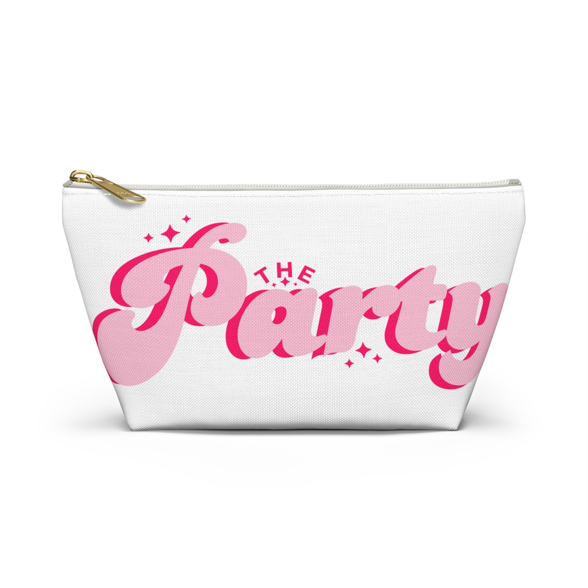 The Party Pink Script Accessory Pouch
