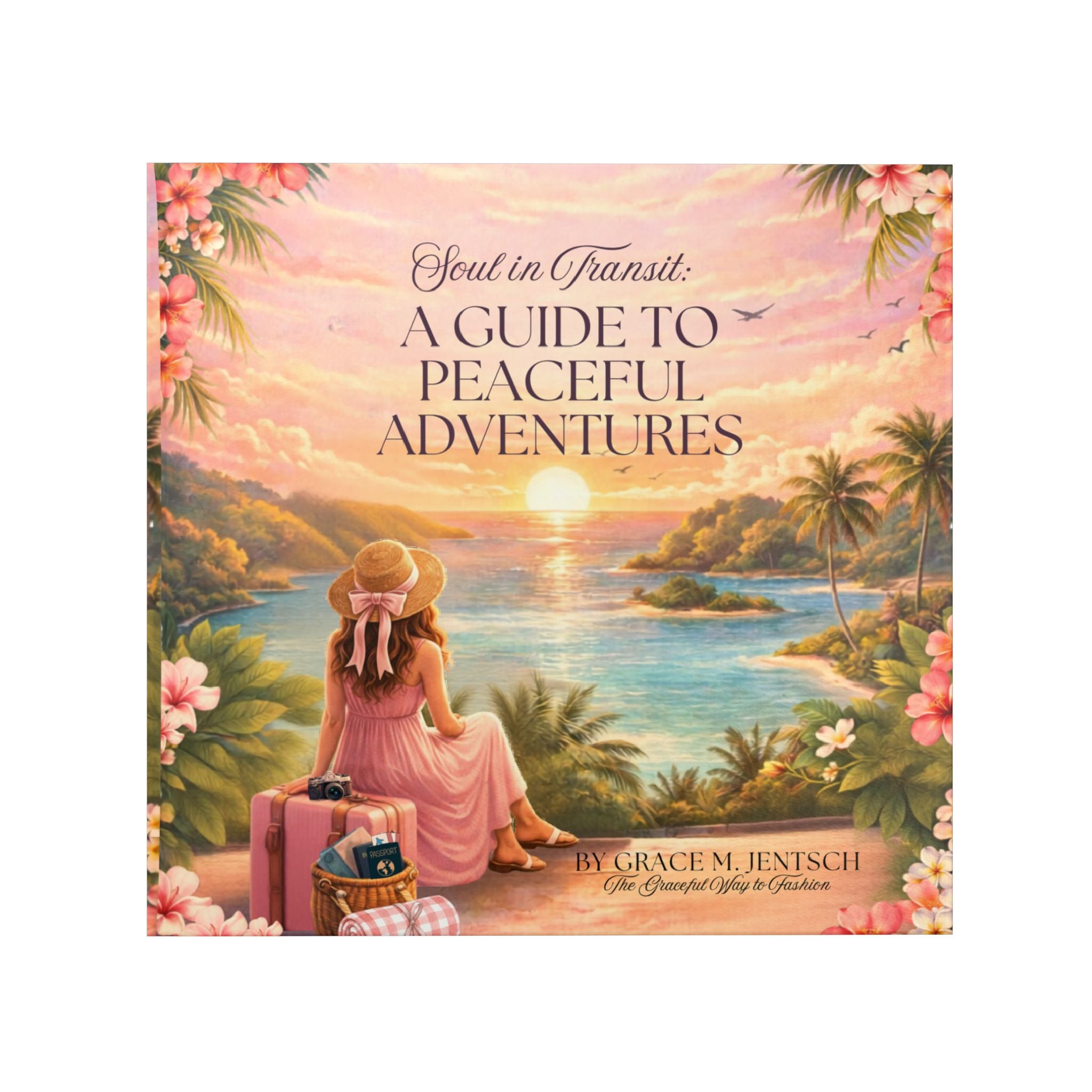 Hardcover: Soul in Transit: A Guide to Peaceful Adventures Book – Gifts for Her & Travel Gifts