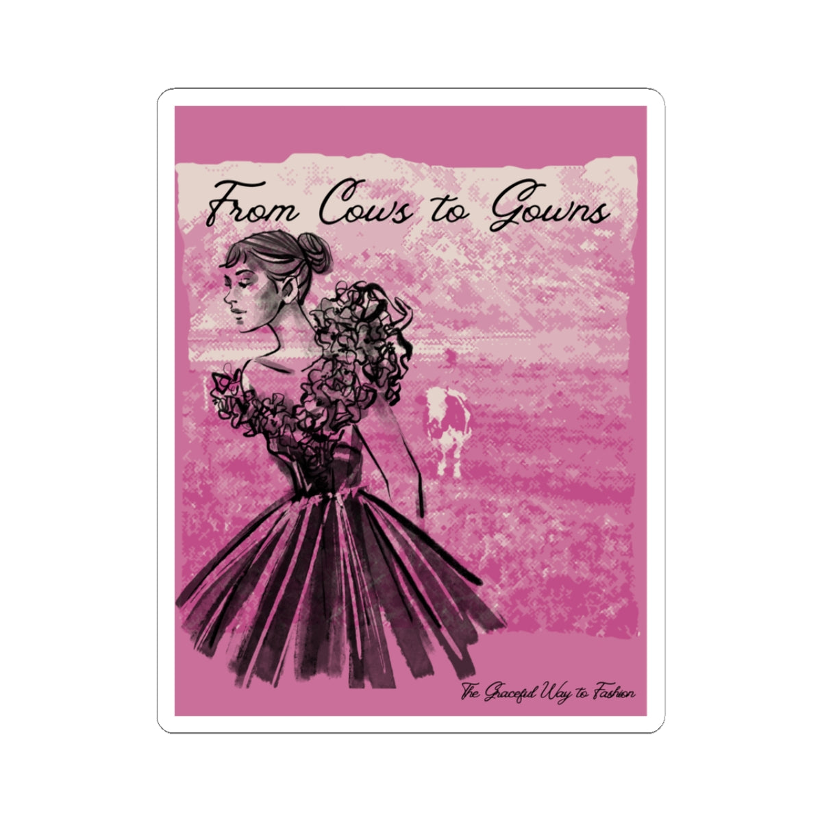 Chic Farmhouse Kiss-Cut Stickers | Perfect for Journals, Laptops, Decor, Gift Tags, & Crafting