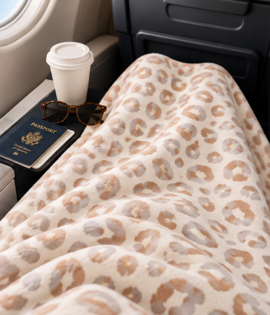 Travel Blanket with Pouch