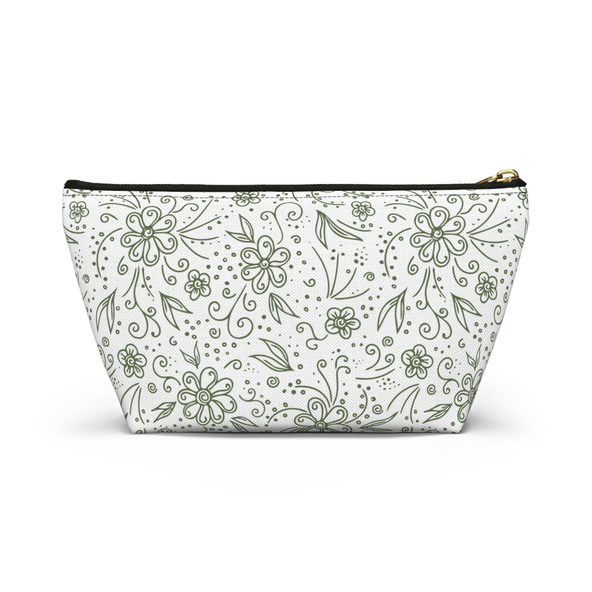 Botanical Accessory Pouch w T-bottom