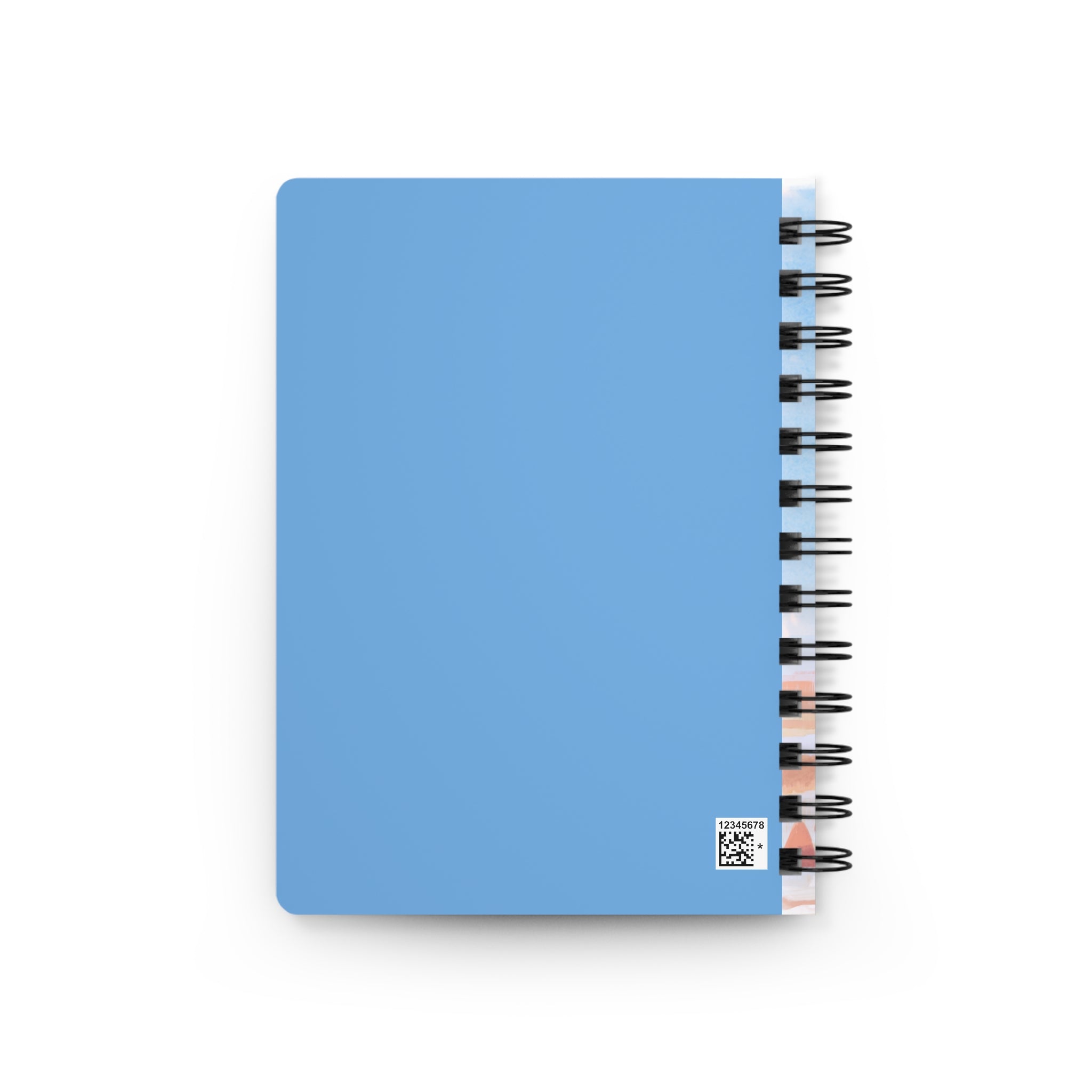 Never Stop Exploring Spiral Bound Journal Hot Air Balloons