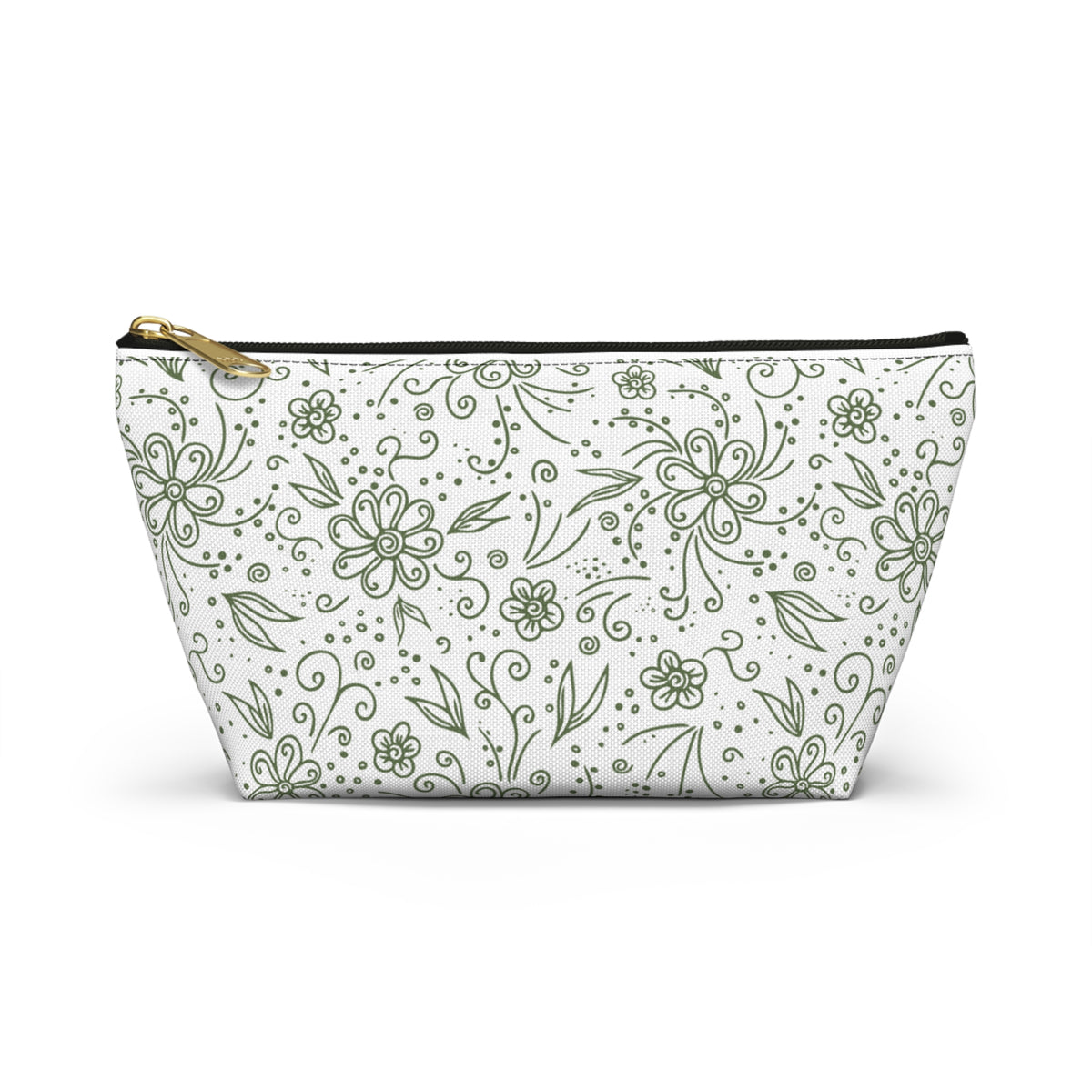 Botanical Accessory Pouch w T-bottom