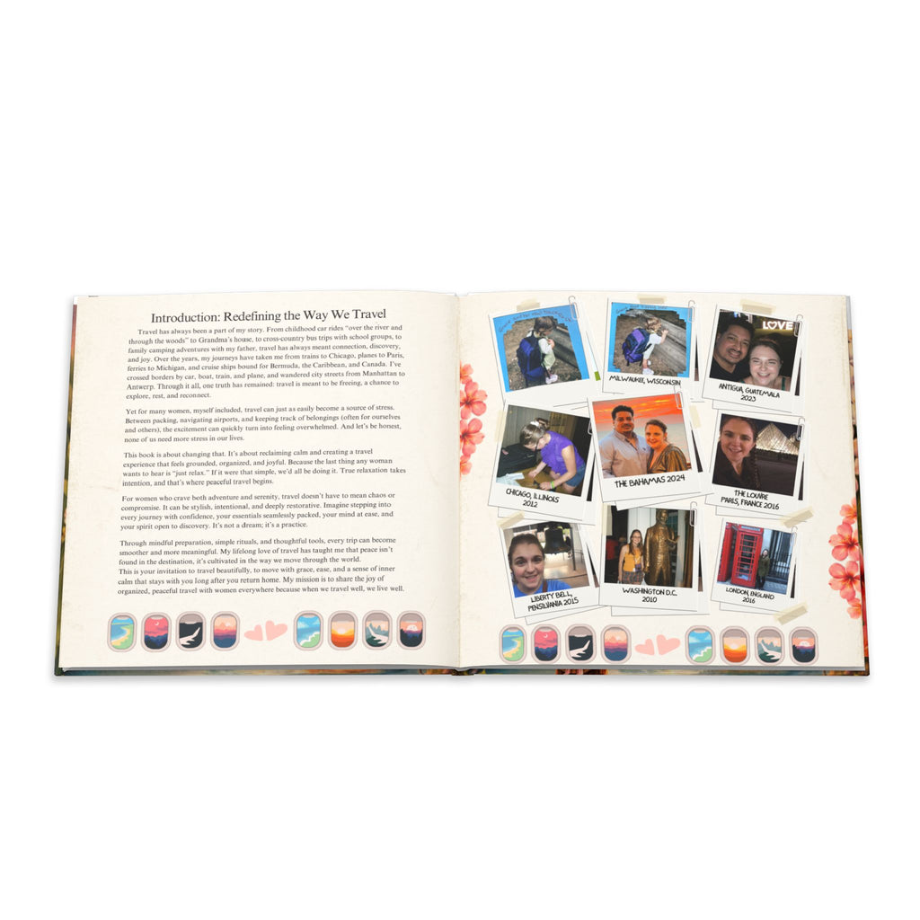 Hardcover: Soul in Transit: A Guide to Peaceful Adventures Book – Gifts for Her & Travel Gifts