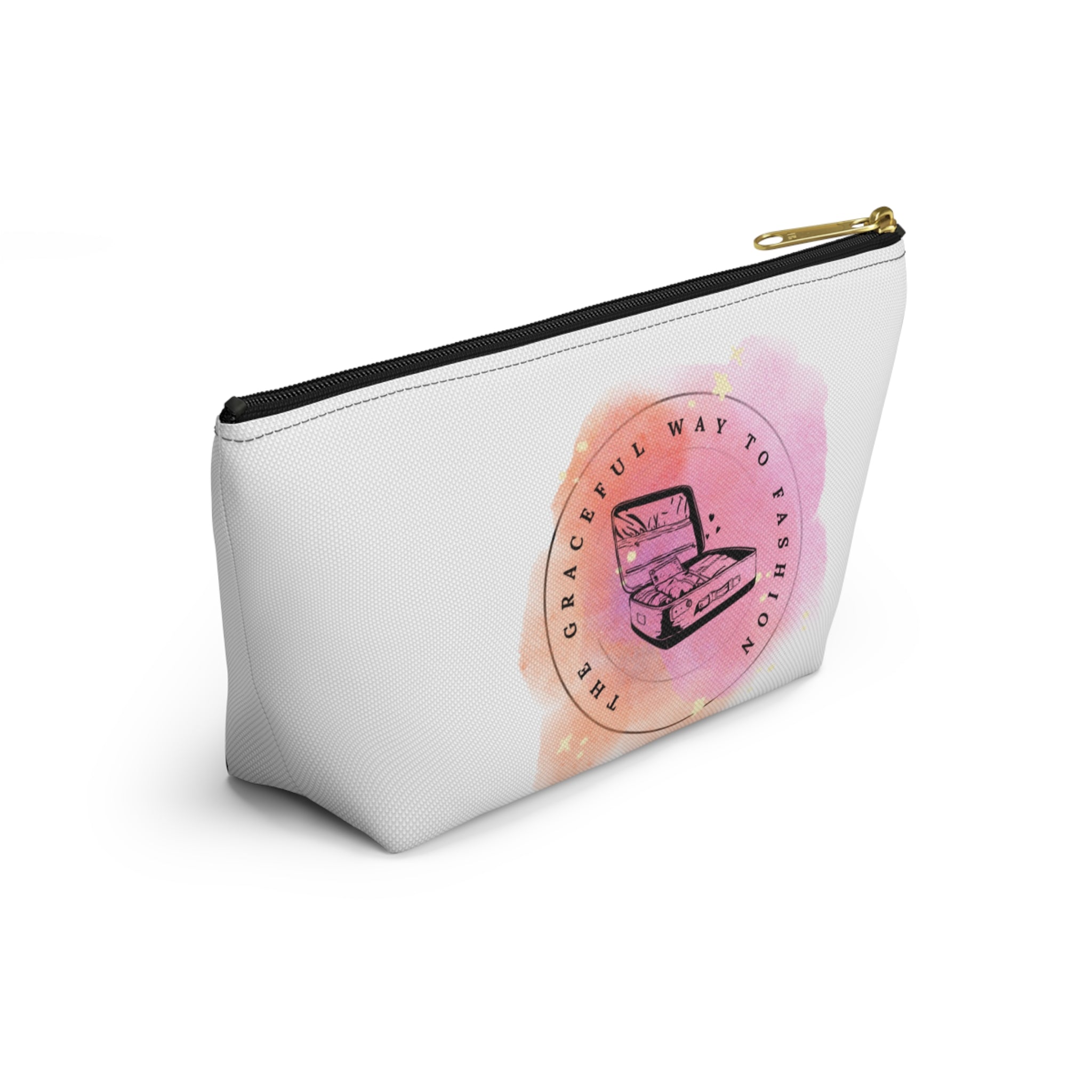 Stylish Accessory Pouch - The Graceful Way to Fashion, Makeup Bag, Travel Organizer, Gift for Her, Trendy Clutch