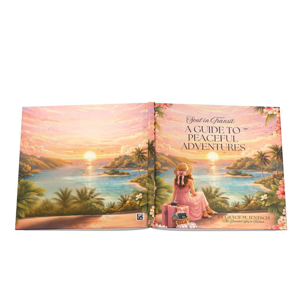 Hardcover: Soul in Transit: A Guide to Peaceful Adventures Book – Gifts for Her & Travel Gifts