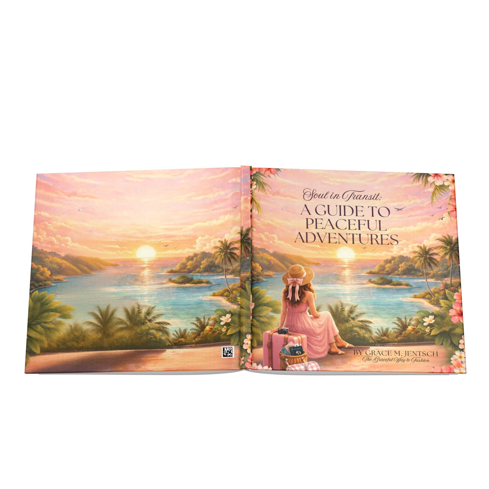 Hardcover: Soul in Transit: A Guide to Peaceful Adventures Book – Gifts for Her & Travel Gifts