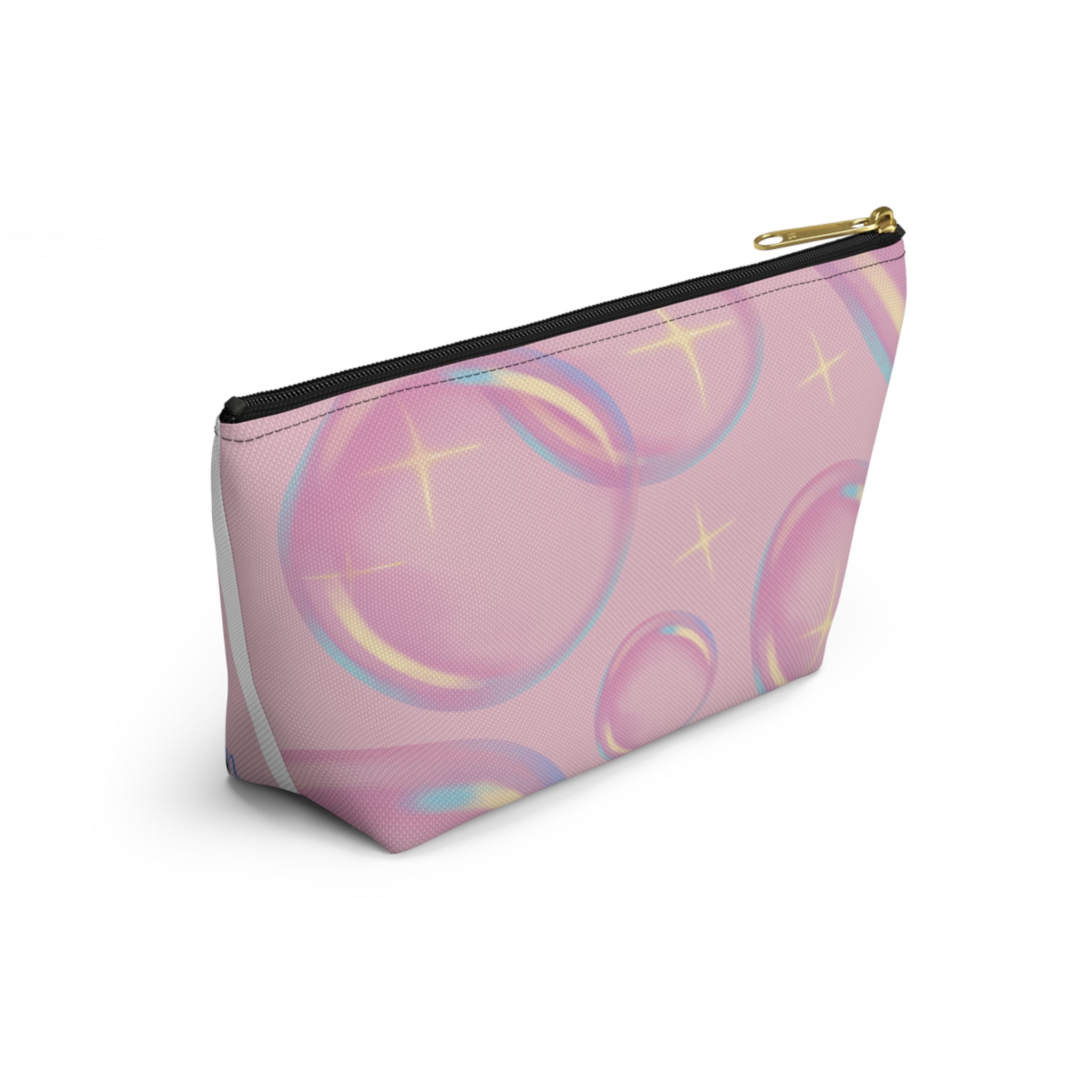 Pastel Bubbles Accessory Pouch | Makeup Bag | Gift for Her | Storage Pouch | Heart Design