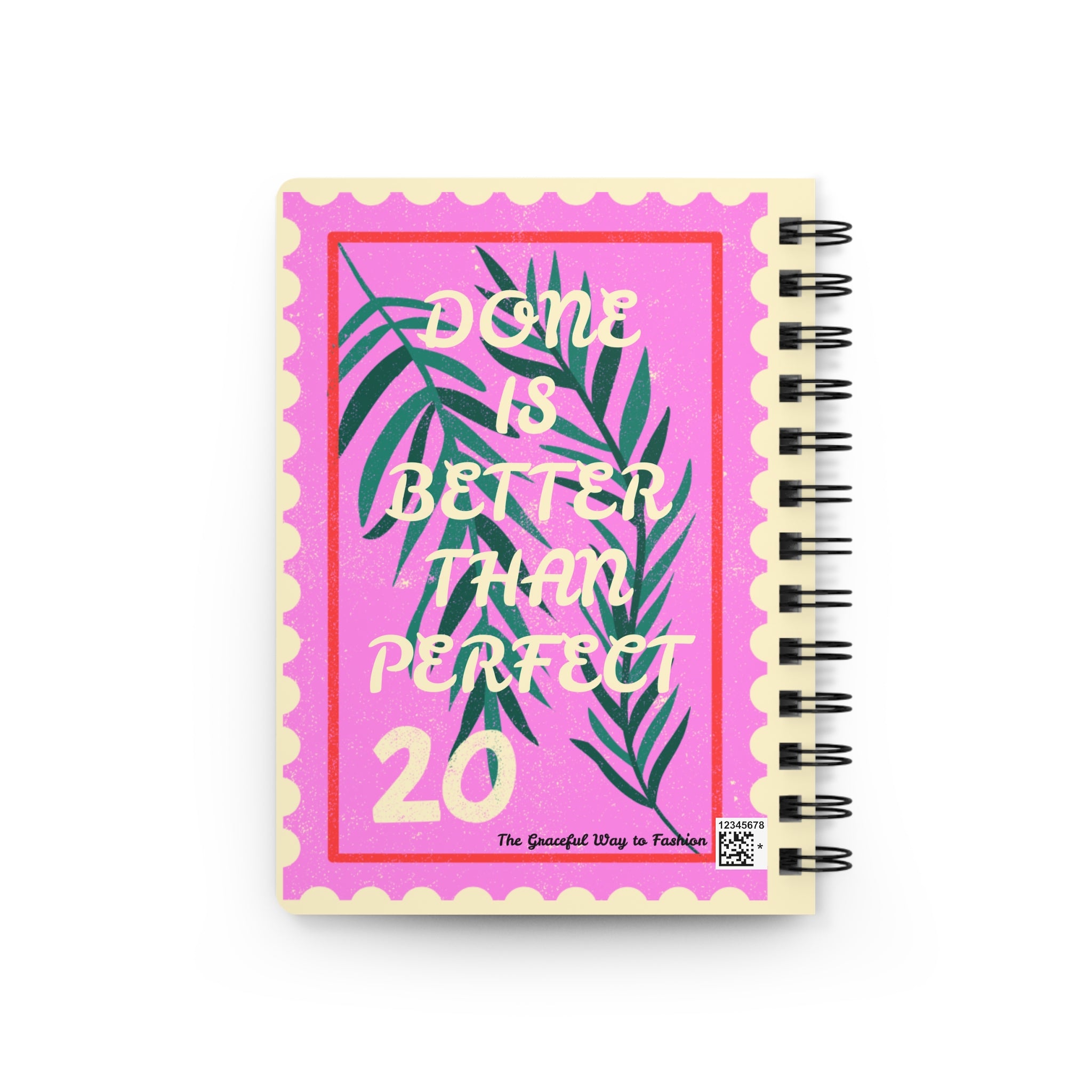 Motivational Spiral Bound Journal - 'Done is Better Than Perfect' - Perfect for Creatives, Students, and Gift Giving