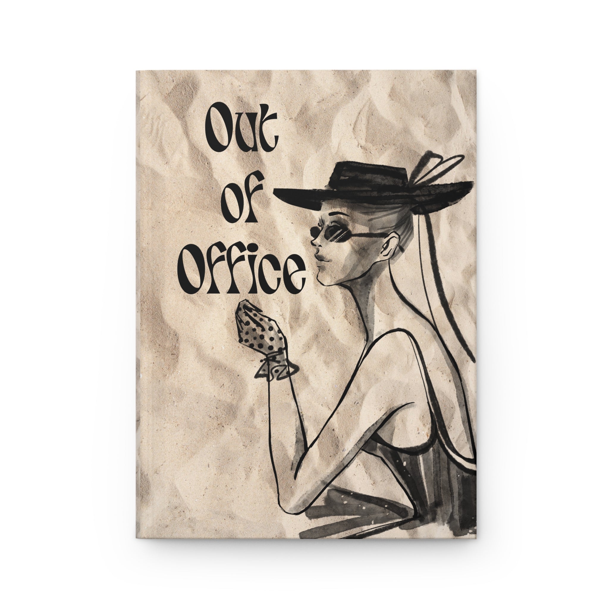 Out of Office Fashion Journal — Hardcover Matte Notebook