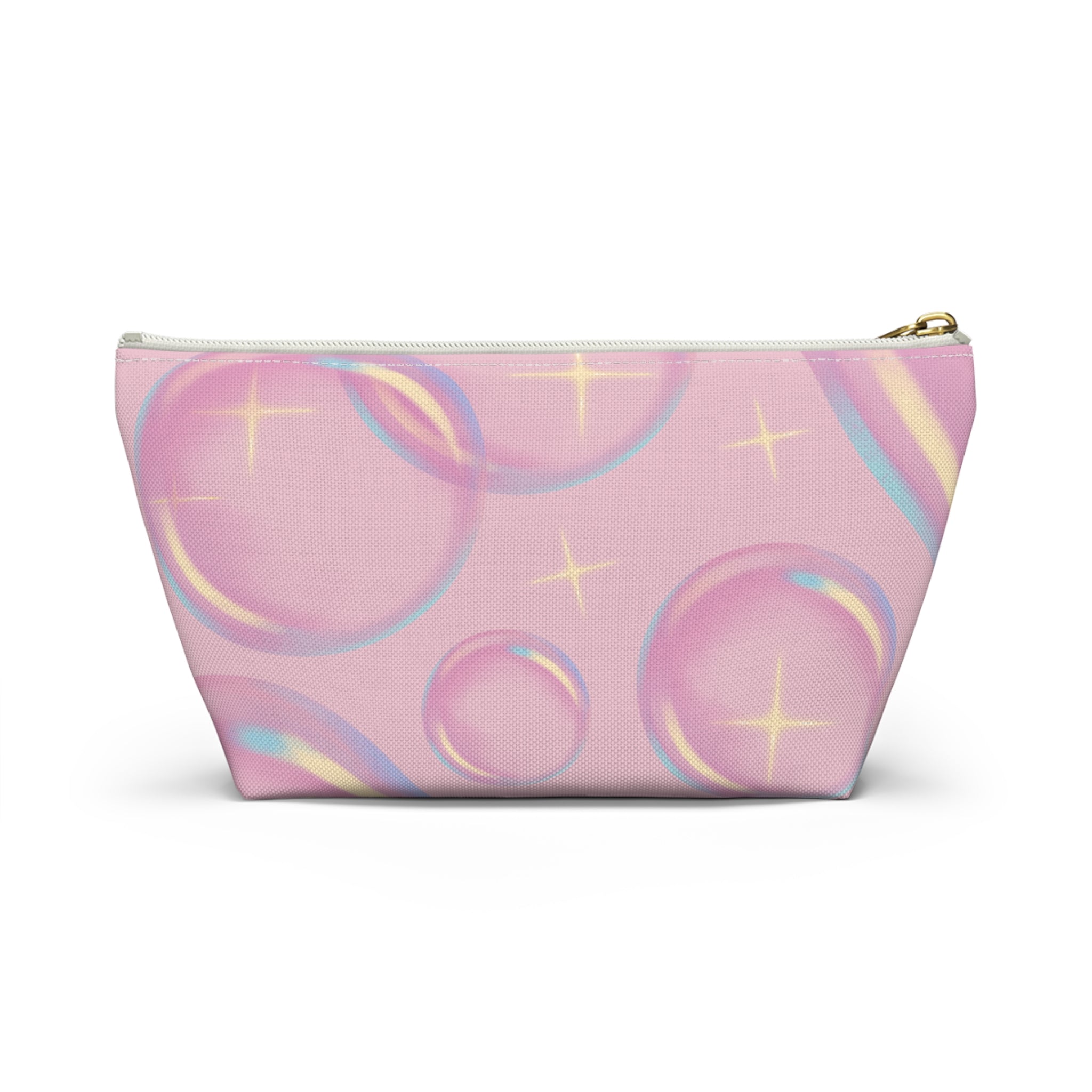 Pastel Bubbles Accessory Pouch | Makeup Bag | Gift for Her | Storage Pouch | Heart Design