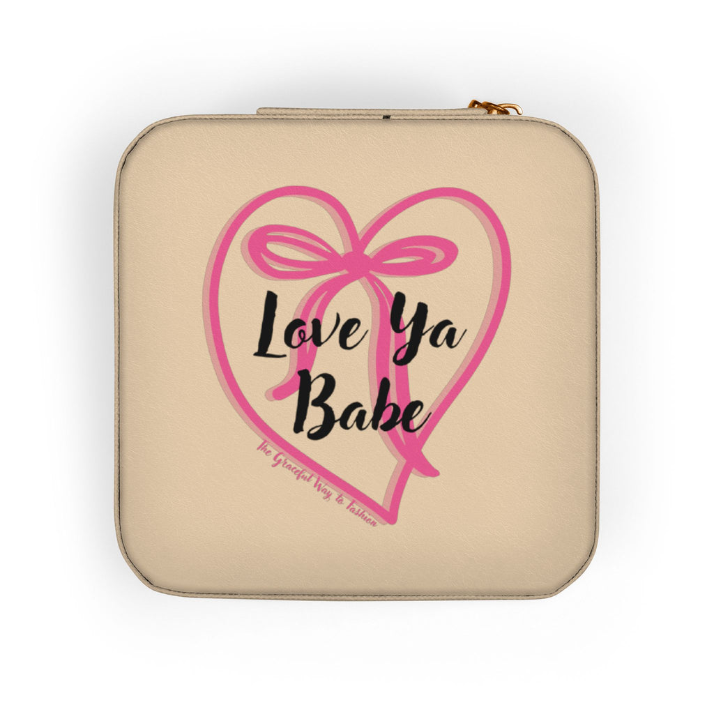 Love Ya Chic Jewelry Travel Case for Stylish Adventures, Organizer for Earrings, Necklaces, Bracelets, Valentine's Day Gift, Travel [...]