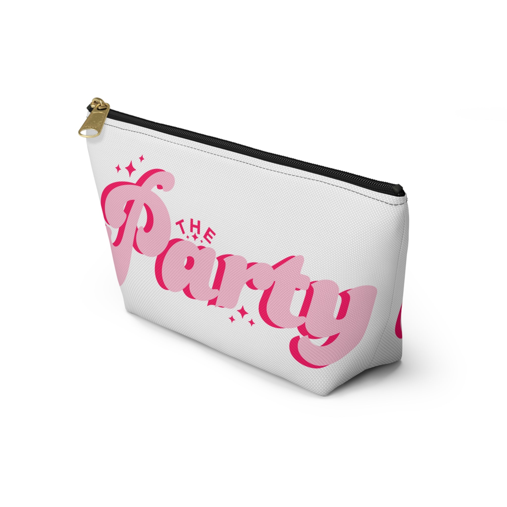 The Party Pink Script Accessory Pouch