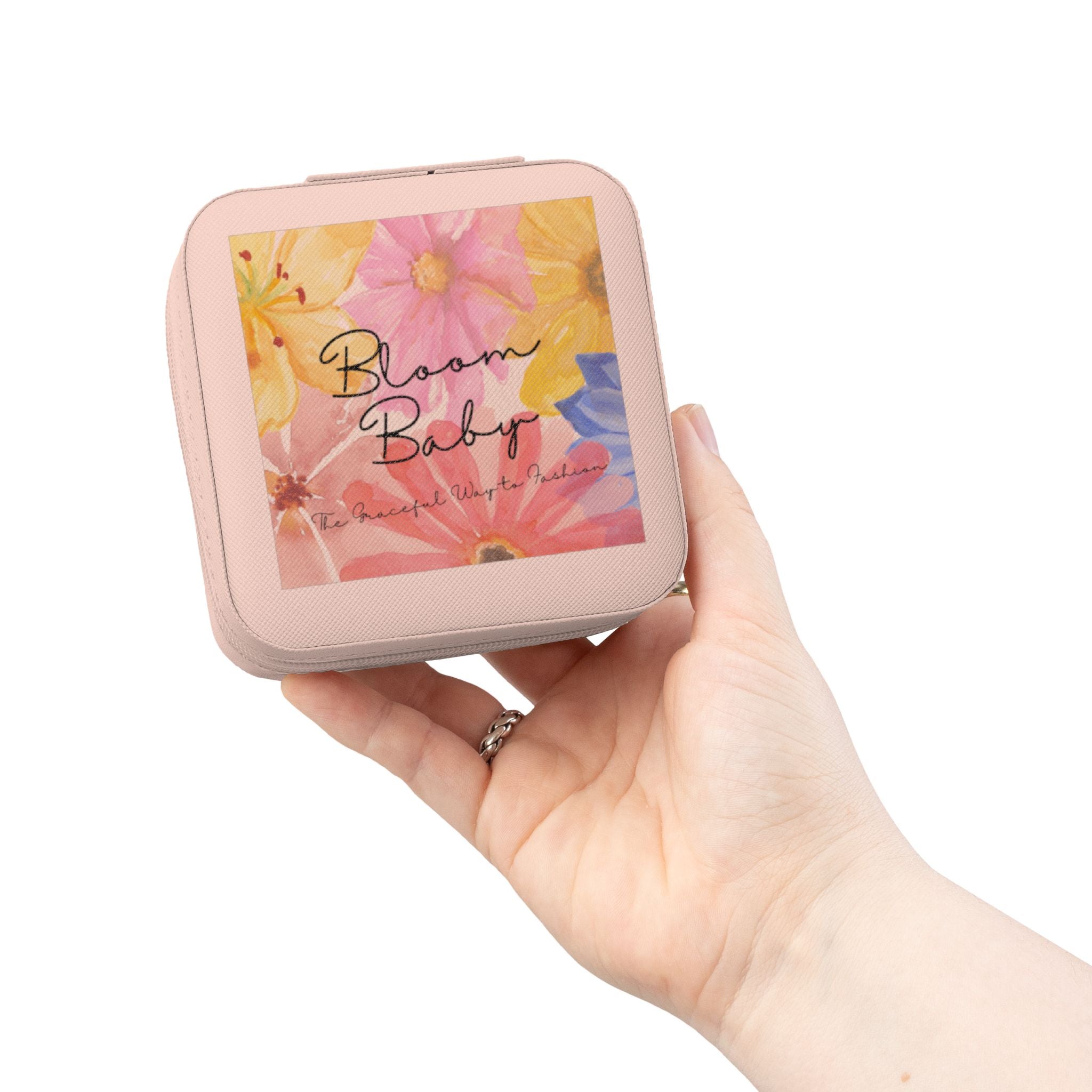 Bloom Baby Jewelry Travel Case — 'Self-Love Summer' Compact Organizer