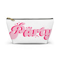 The Party Pink Script Accessory Pouch