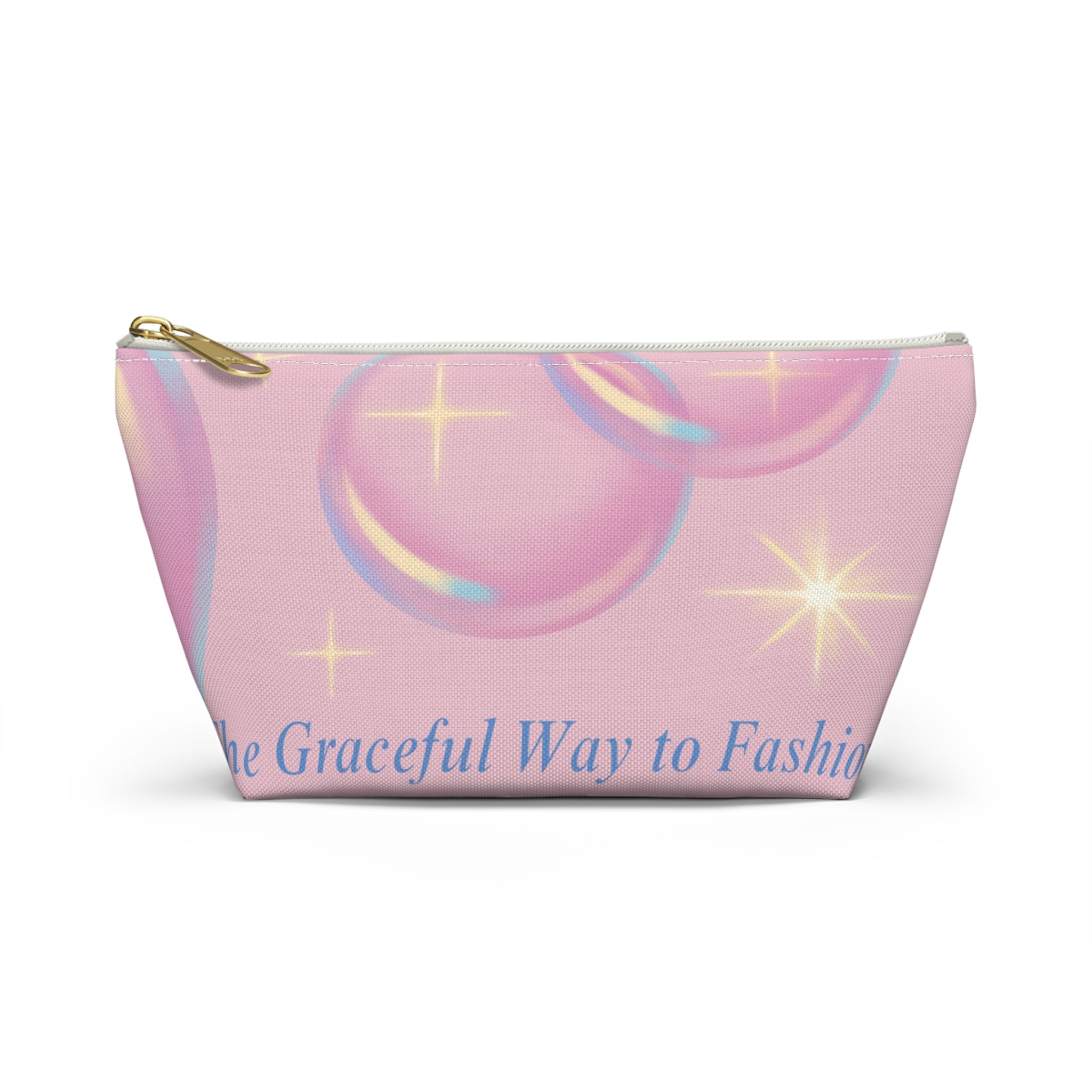 Pastel Bubbles Accessory Pouch | Makeup Bag | Gift for Her | Storage Pouch | Heart Design