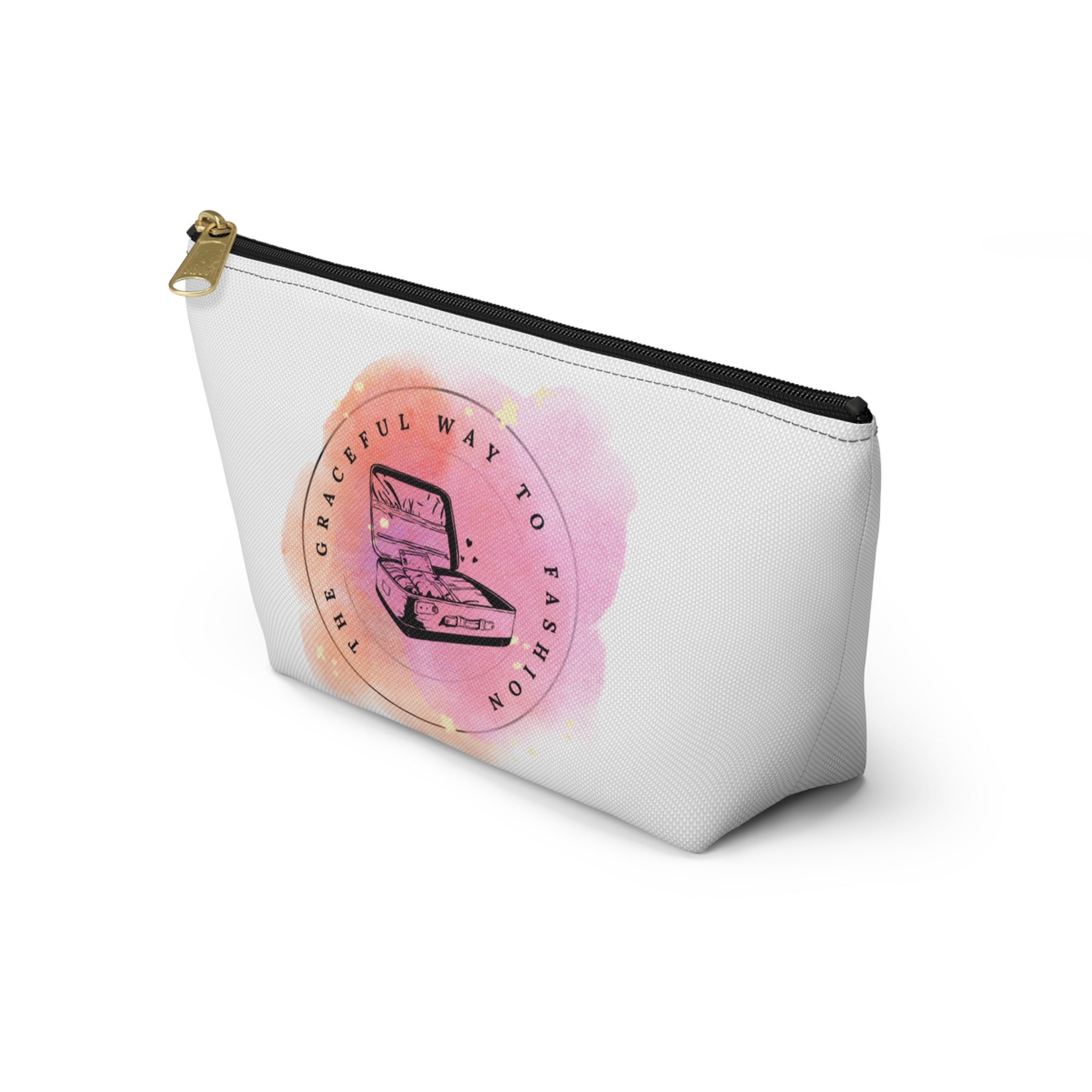 Stylish Accessory Pouch - The Graceful Way to Fashion, Makeup Bag, Travel Organizer, Gift for Her, Trendy Clutch