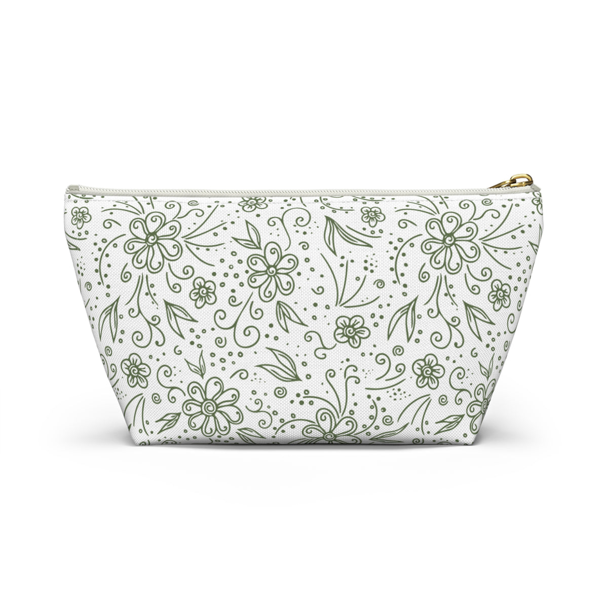 Botanical Accessory Pouch w T-bottom