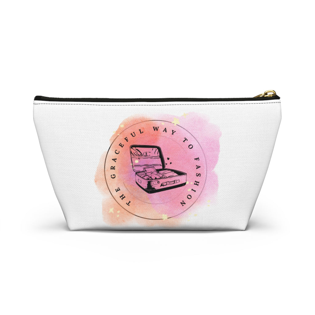 Stylish Accessory Pouch - The Graceful Way to Fashion, Makeup Bag, Travel Organizer, Gift for Her, Trendy Clutch