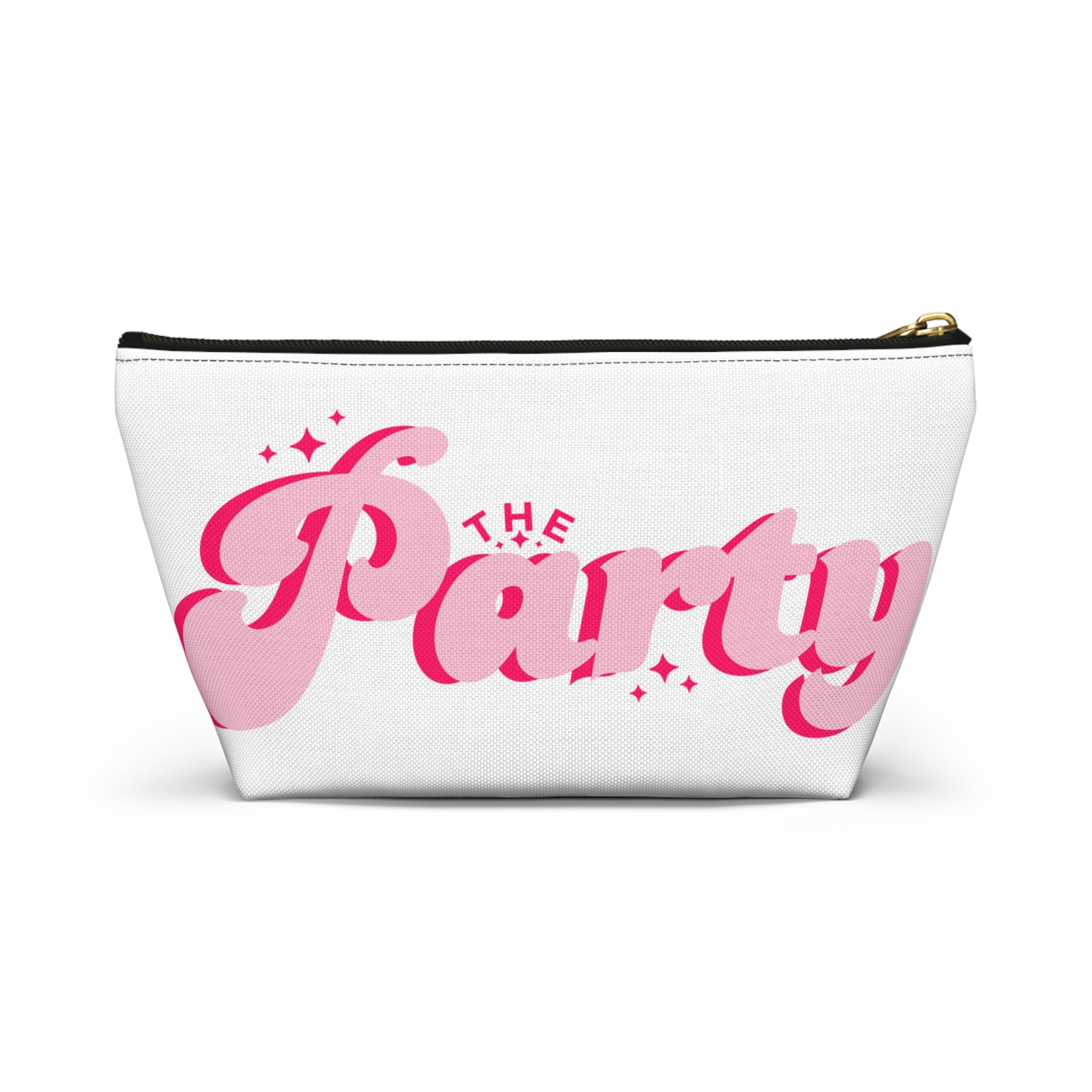 The Party Pink Script Accessory Pouch