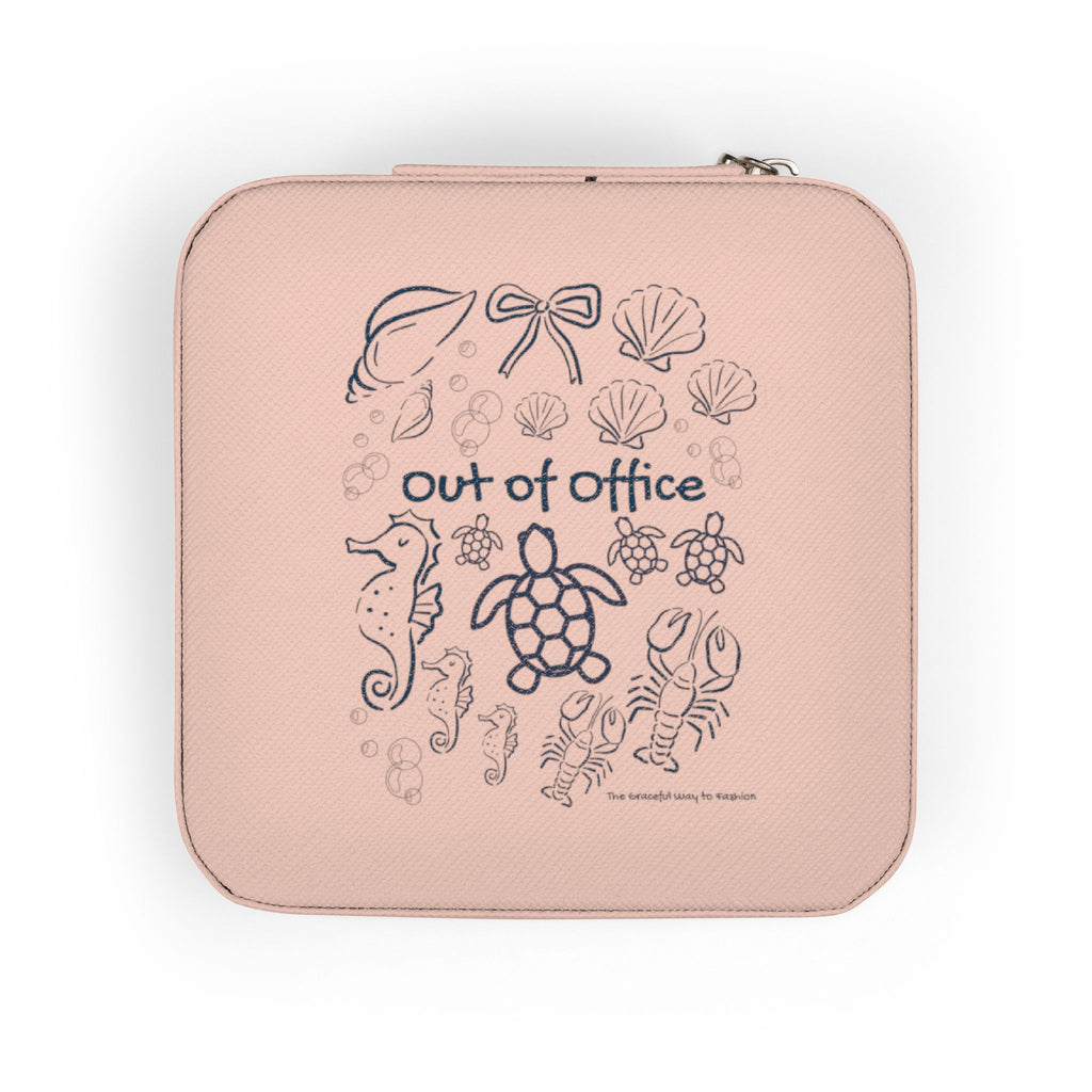 Out of Office Chic Jewelry Travel Case for Stylish Adventures, Organizer for Earrings, Necklaces, Bracelets, Valentine's Day Gift, Travel [...]