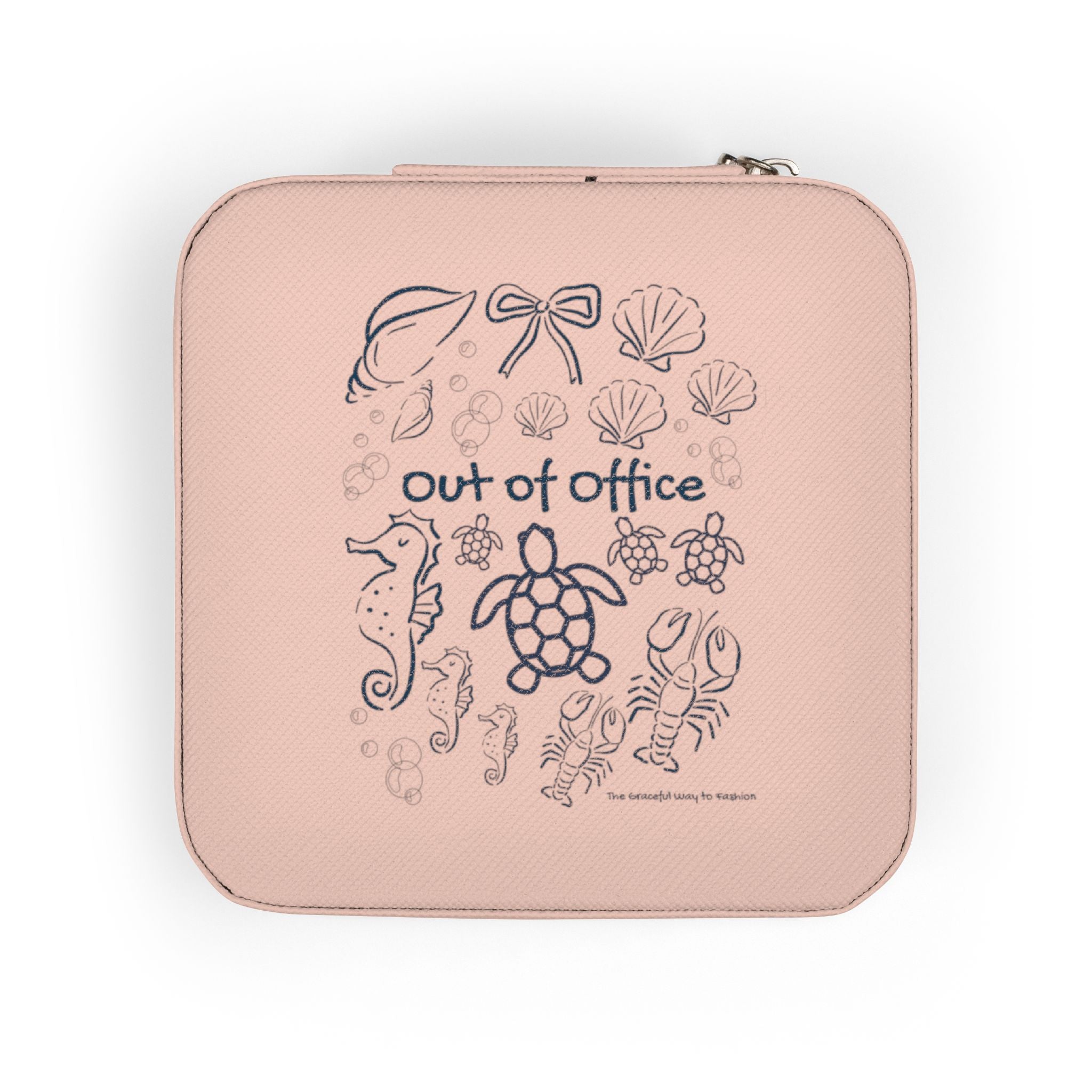 Out of Office Chic Jewelry Travel Case for Stylish Adventures, Organizer for Earrings, Necklaces, Bracelets, Valentine's Day Gift, Travel [...]