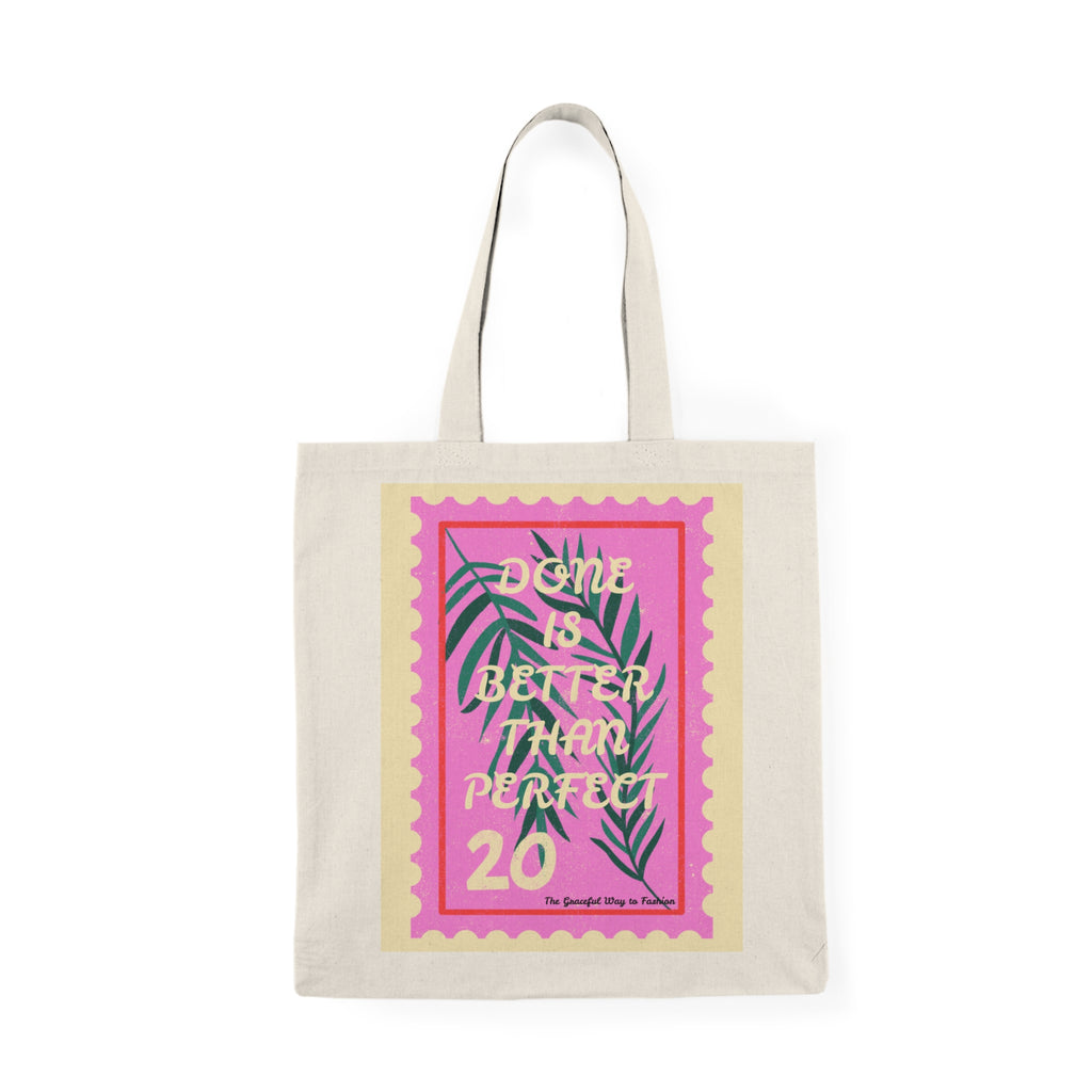 Inspirational Natural Tote Bag - Eco-Friendly Reusable Tote for Everyday Use, Gift, Beach, Shopping, School, Travel